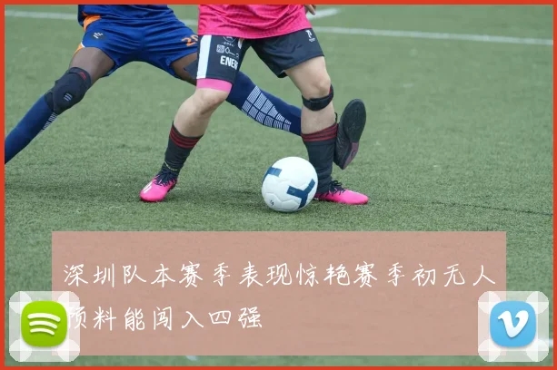 深圳队本赛季表现惊艳赛季初无人预料能闯入四强